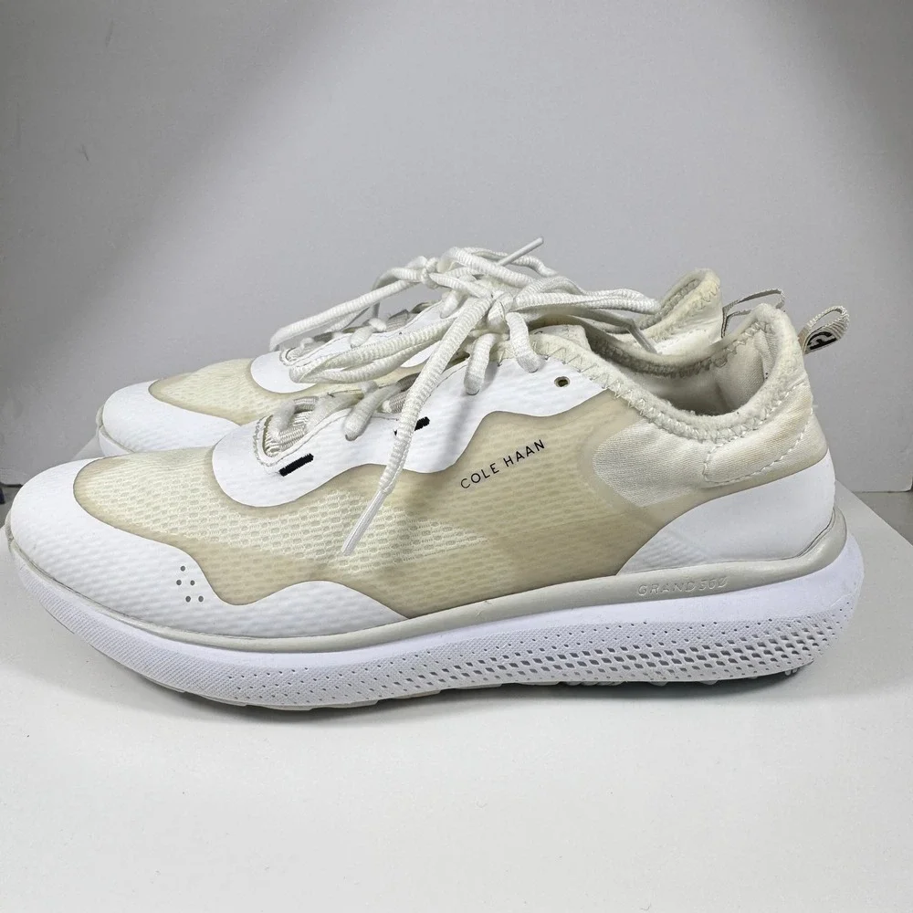 Cole Haan Zerogrand Golf Shoes Womens 8B White Water Resistant W26781